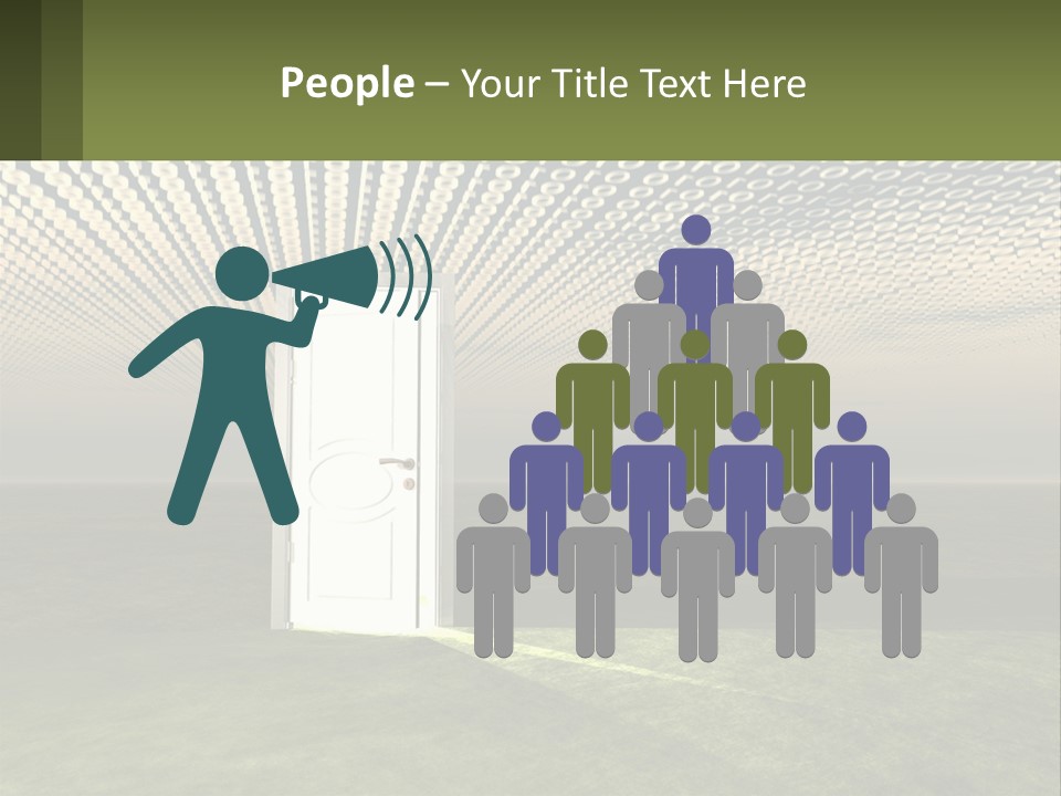 Digital World PowerPoint Template