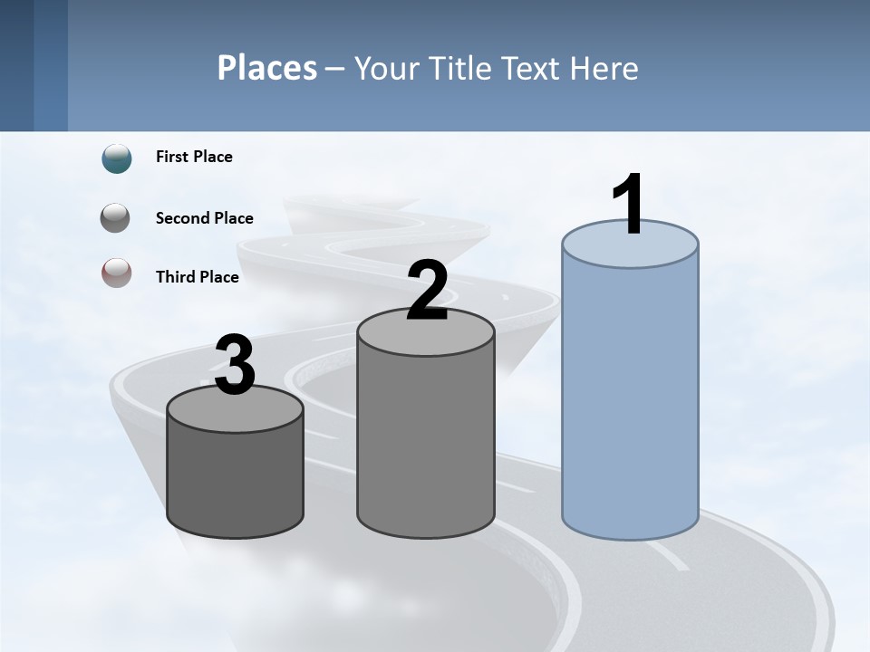 The Road To Heaven PowerPoint Template