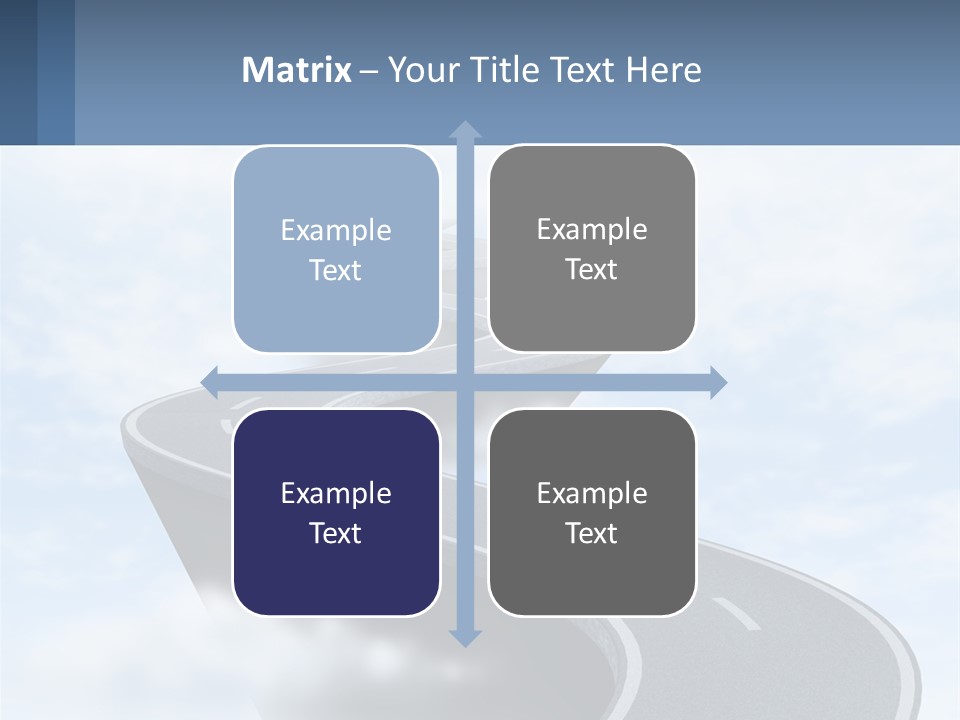 The Road To Heaven PowerPoint Template