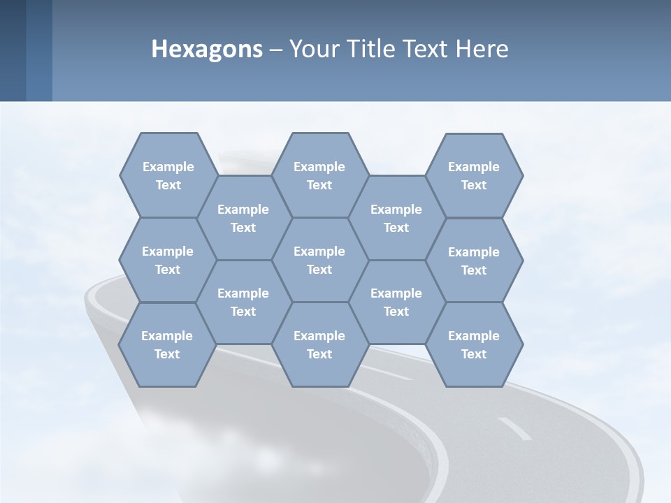 The Road To Heaven PowerPoint Template