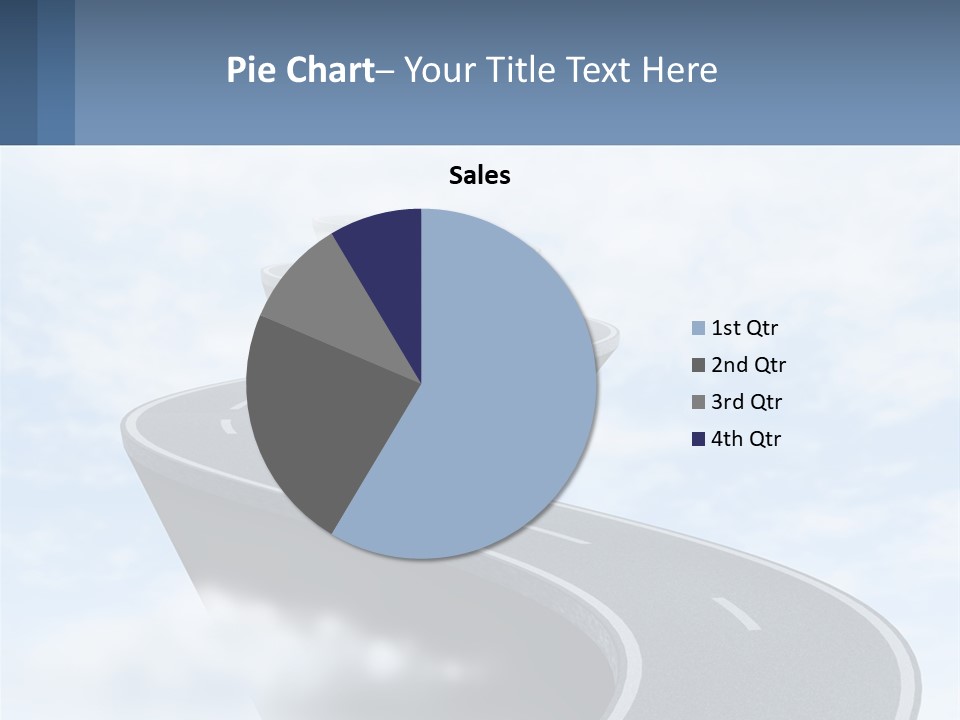 The Road To Heaven PowerPoint Template