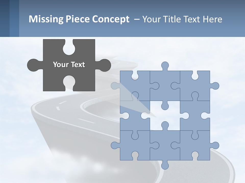 The Road To Heaven PowerPoint Template