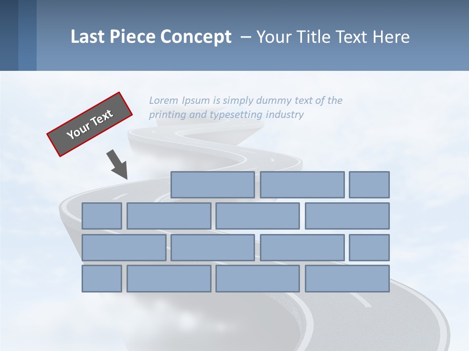 The Road To Heaven PowerPoint Template