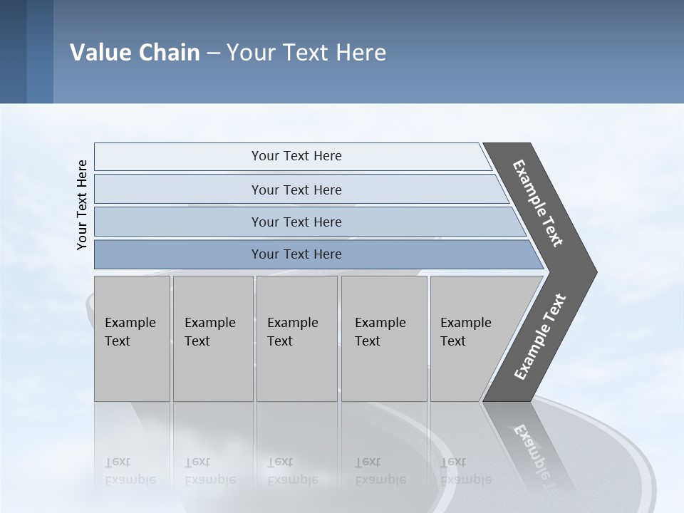 The Road To Heaven PowerPoint Template