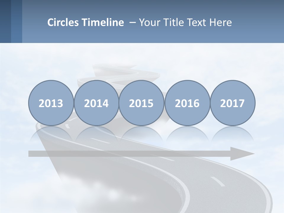 The Road To Heaven PowerPoint Template