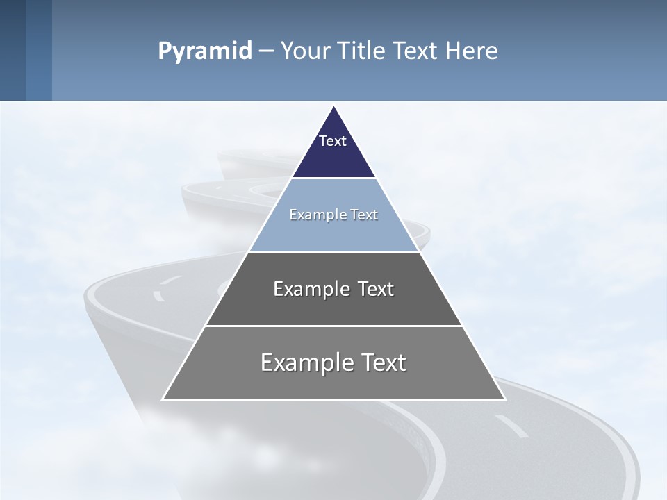 The Road To Heaven PowerPoint Template