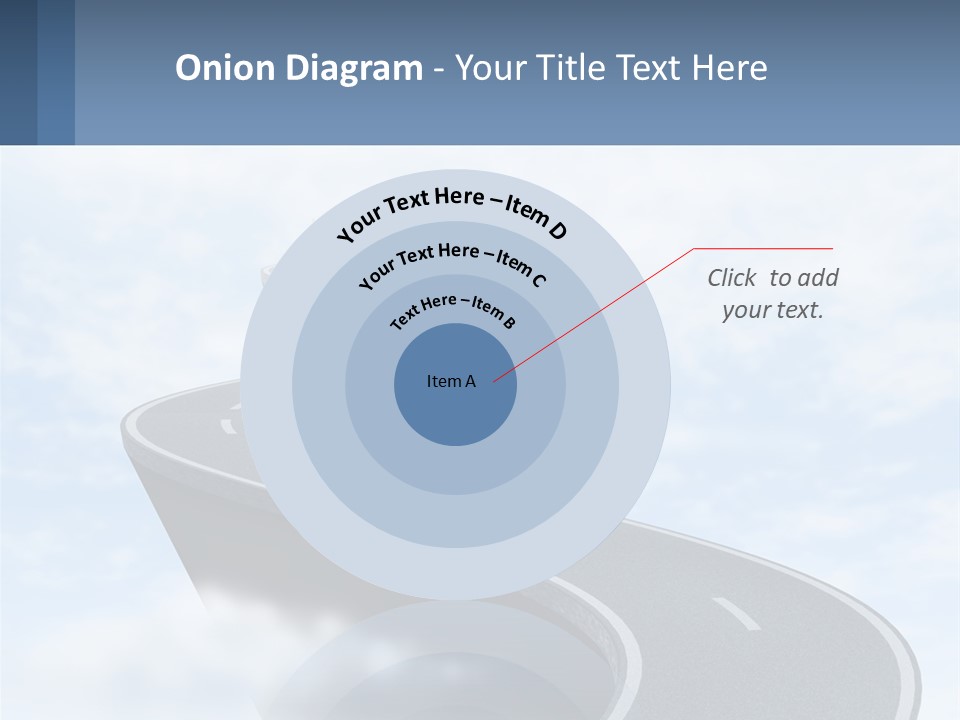 The Road To Heaven PowerPoint Template