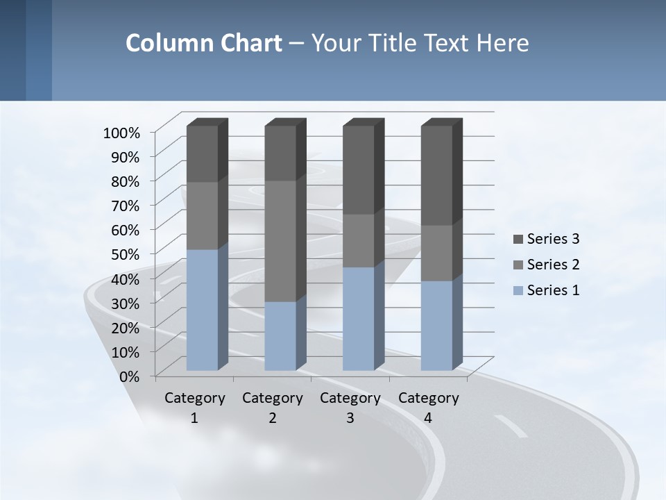 The Road To Heaven PowerPoint Template