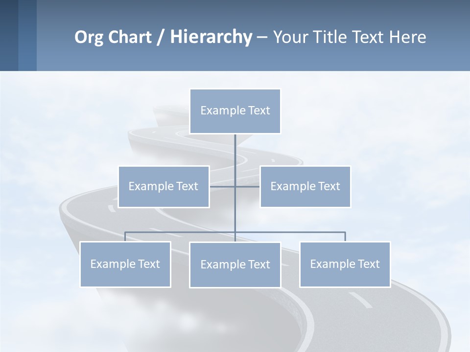 The Road To Heaven PowerPoint Template