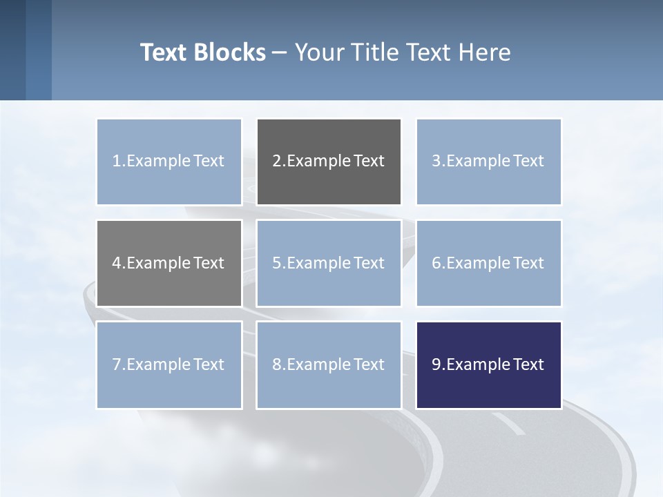 The Road To Heaven PowerPoint Template