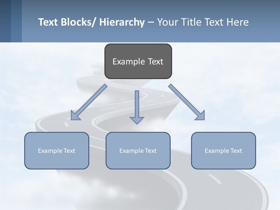 The Road To Heaven PowerPoint Template