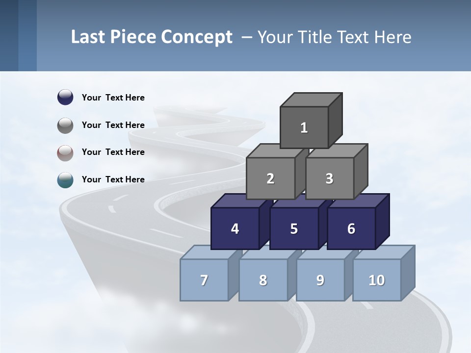 The Road To Heaven PowerPoint Template