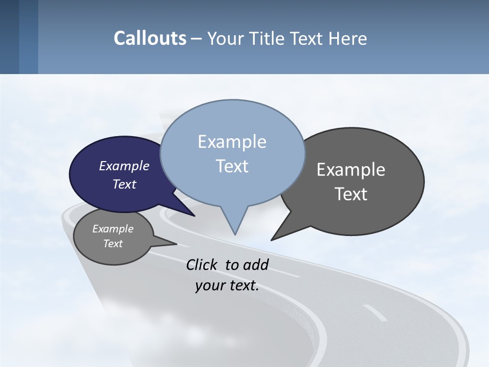 The Road To Heaven PowerPoint Template
