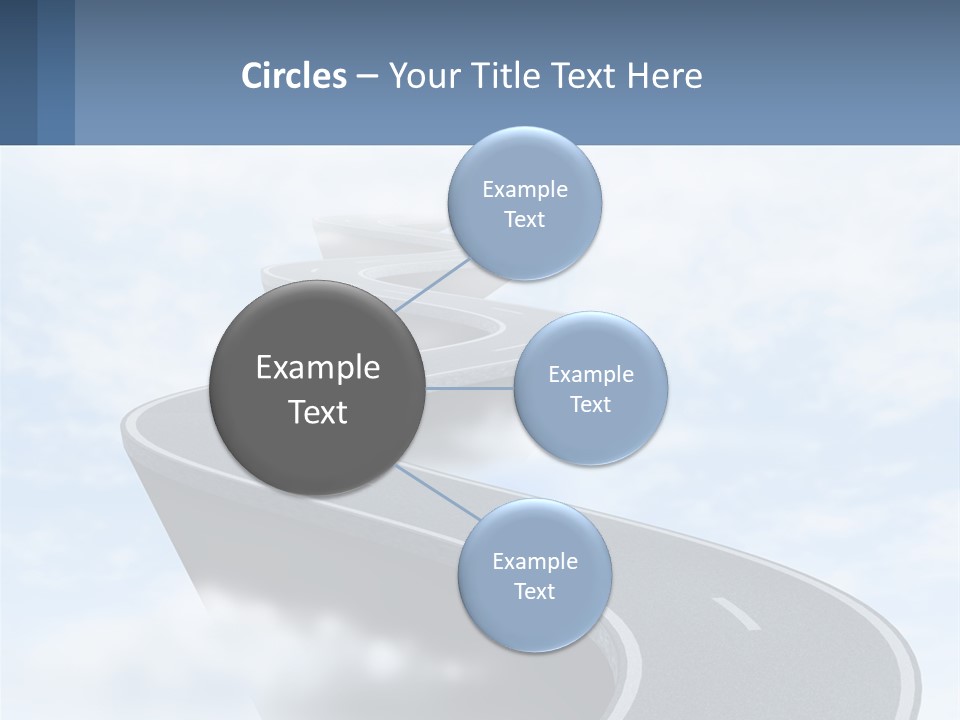 The Road To Heaven PowerPoint Template