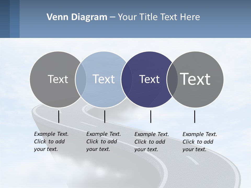 The Road To Heaven PowerPoint Template