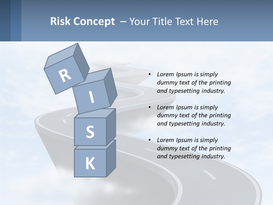 The Road To Heaven PowerPoint Template