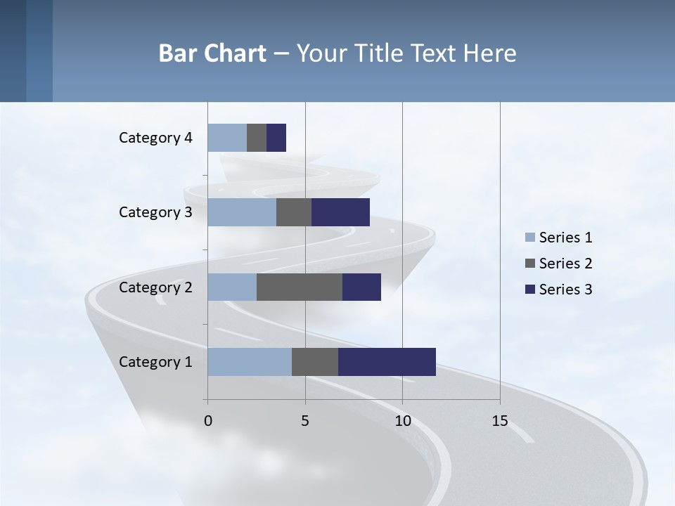 The Road To Heaven PowerPoint Template