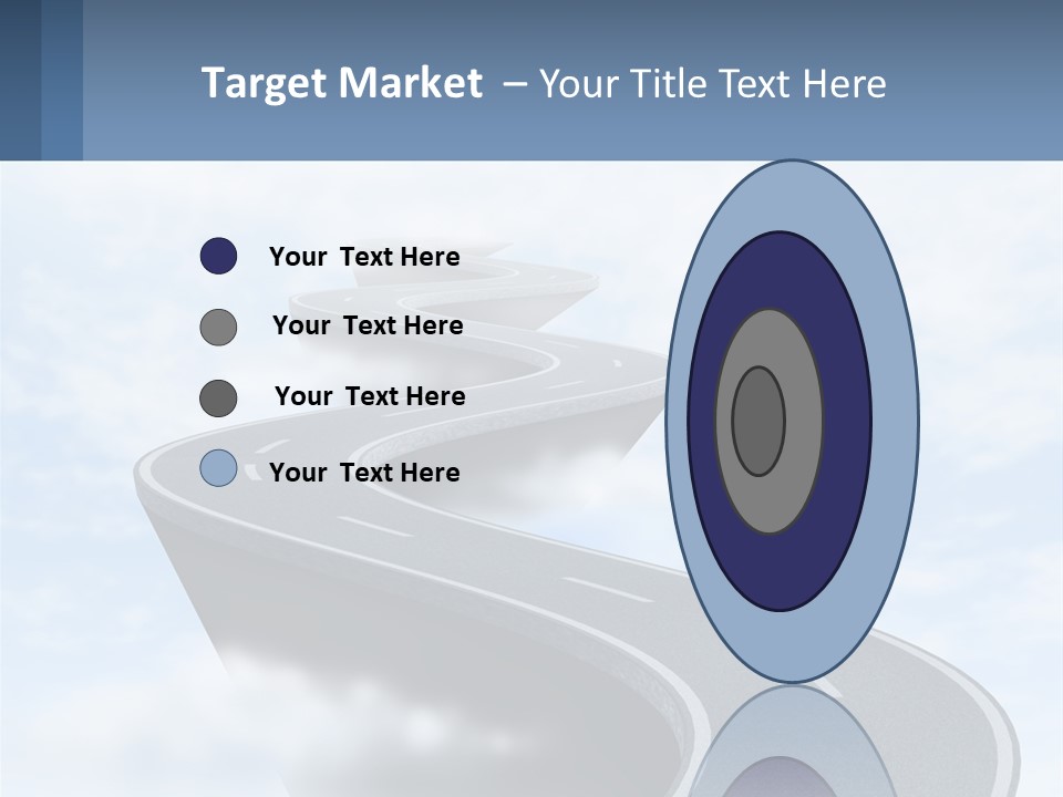 The Road To Heaven PowerPoint Template