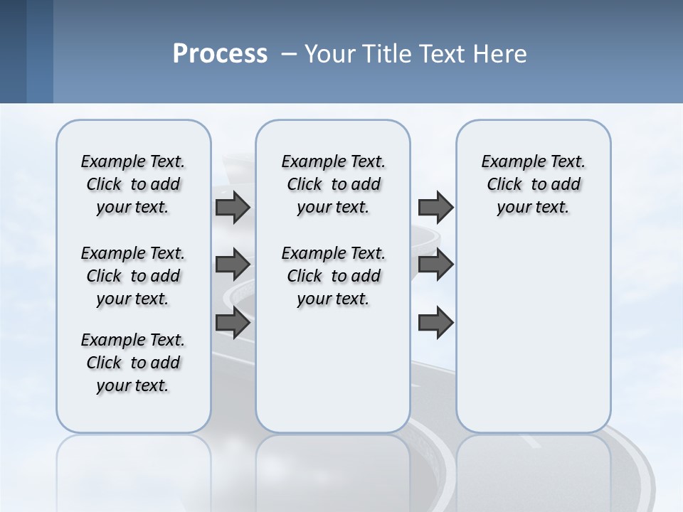The Road To Heaven PowerPoint Template