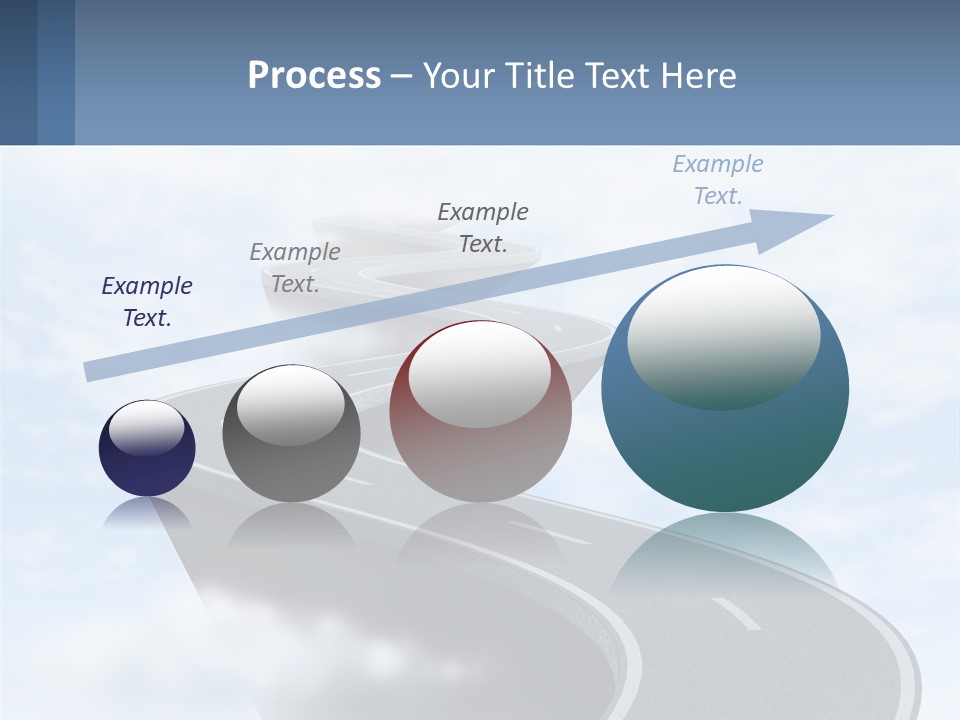 The Road To Heaven PowerPoint Template