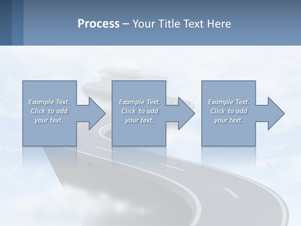 The Road To Heaven PowerPoint Template