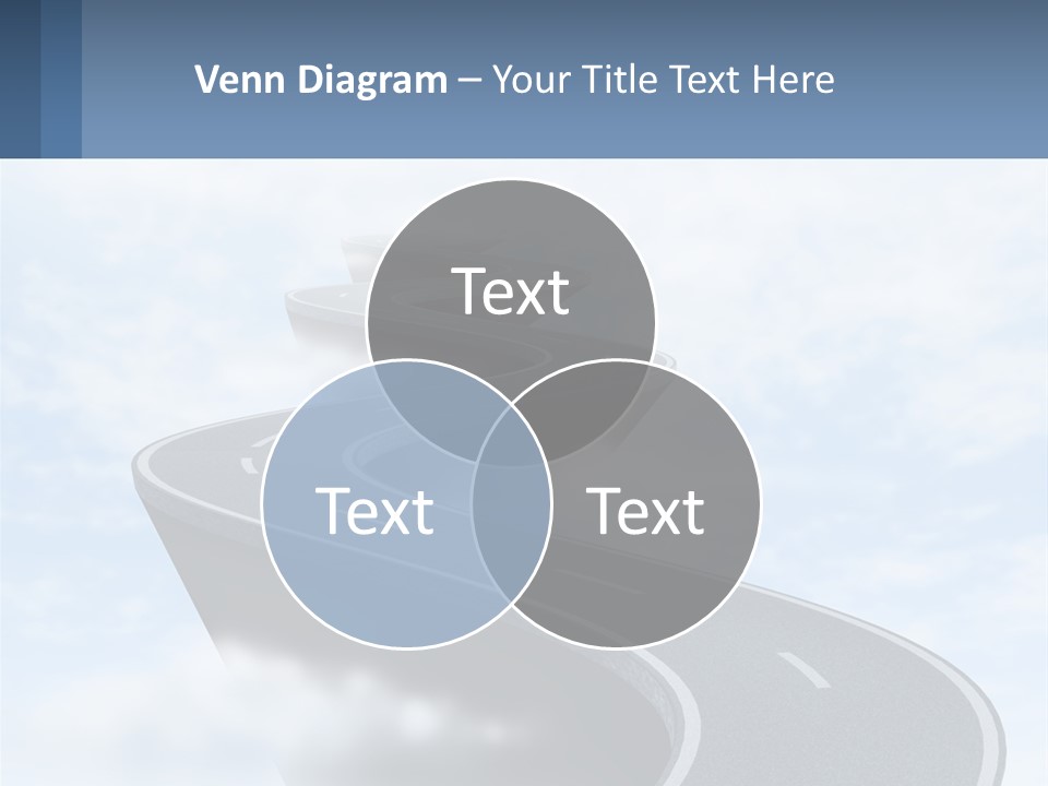 The Road To Heaven PowerPoint Template