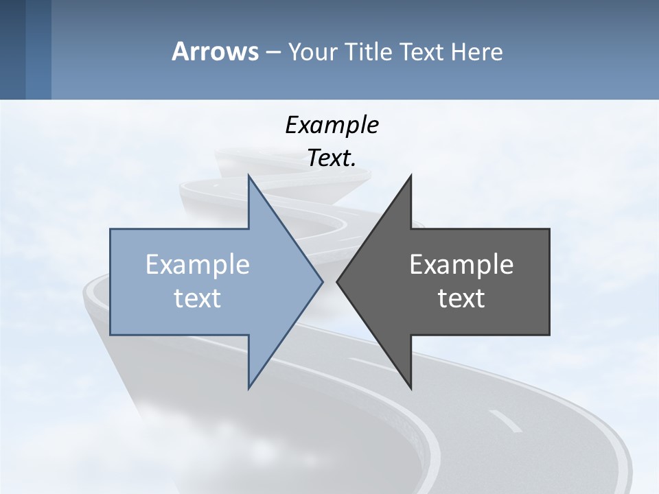 The Road To Heaven PowerPoint Template