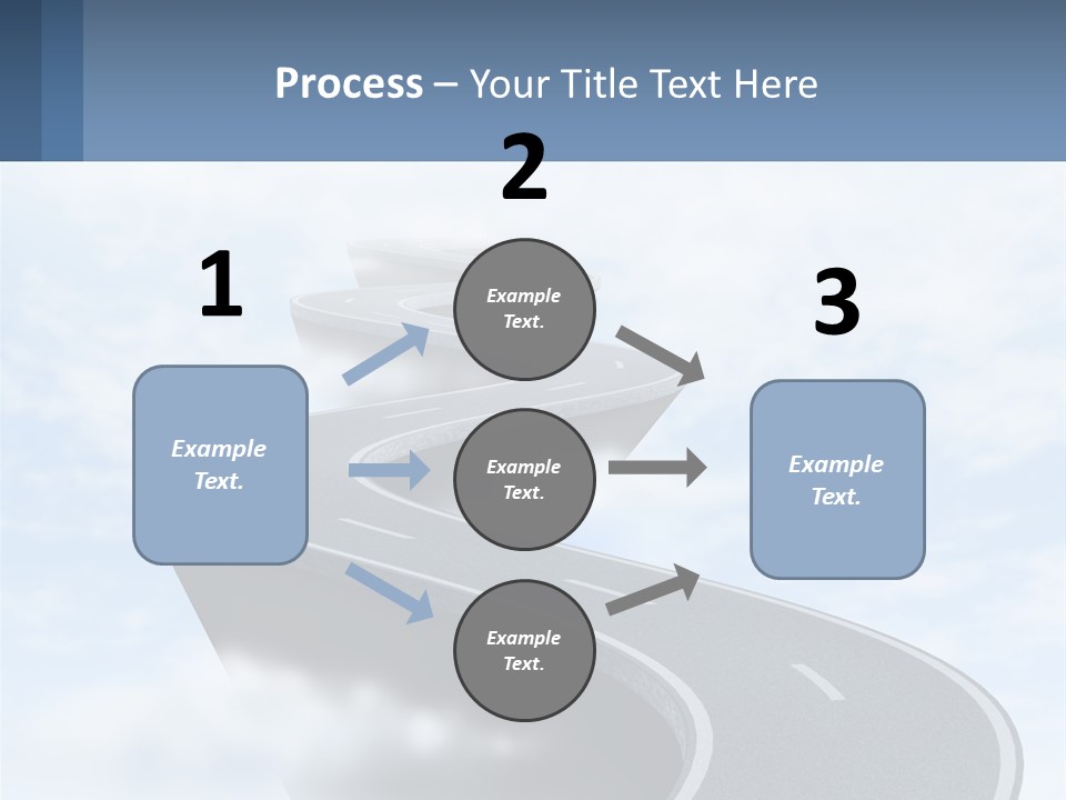 The Road To Heaven PowerPoint Template