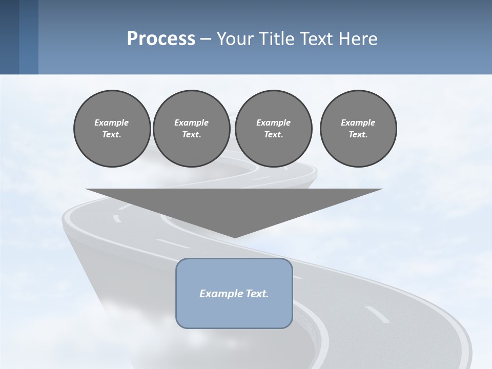 The Road To Heaven PowerPoint Template