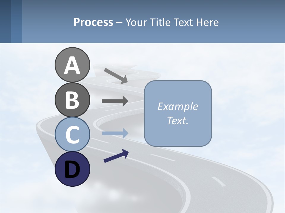 The Road To Heaven PowerPoint Template