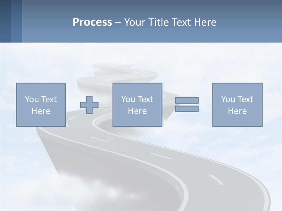 The Road To Heaven PowerPoint Template