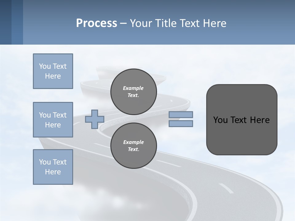 The Road To Heaven PowerPoint Template