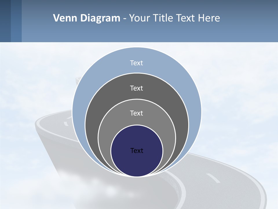 The Road To Heaven PowerPoint Template