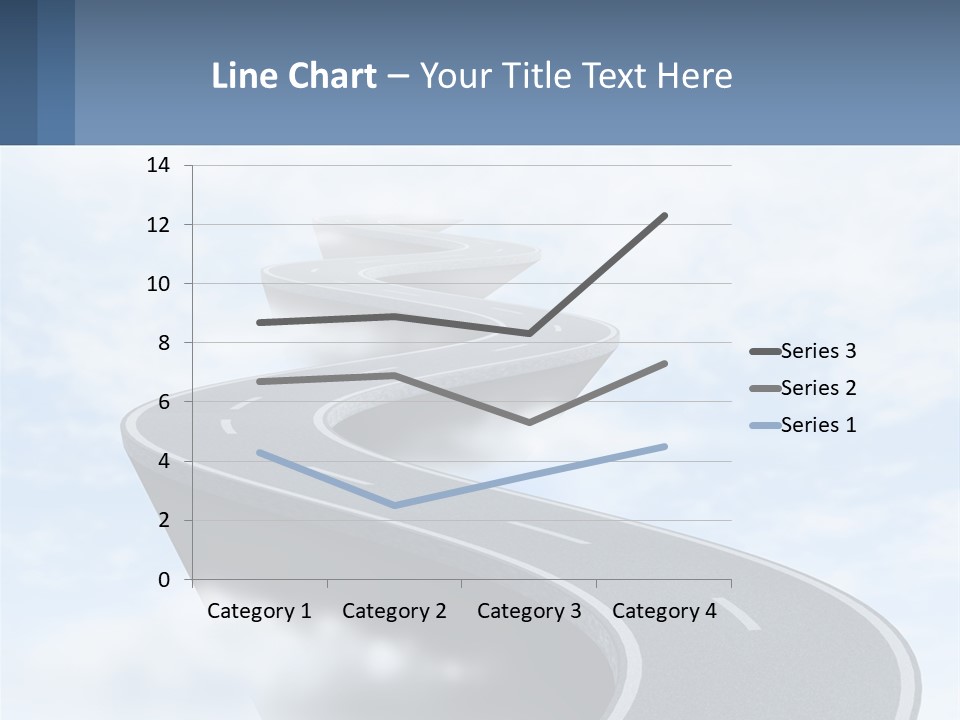 The Road To Heaven PowerPoint Template