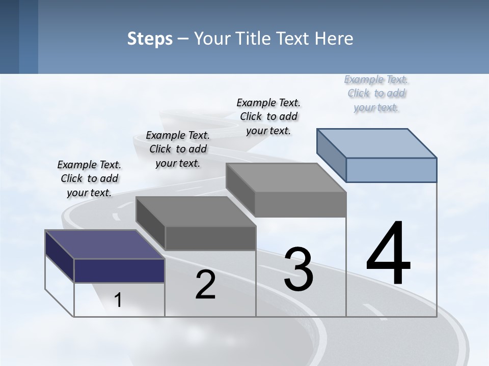 The Road To Heaven PowerPoint Template