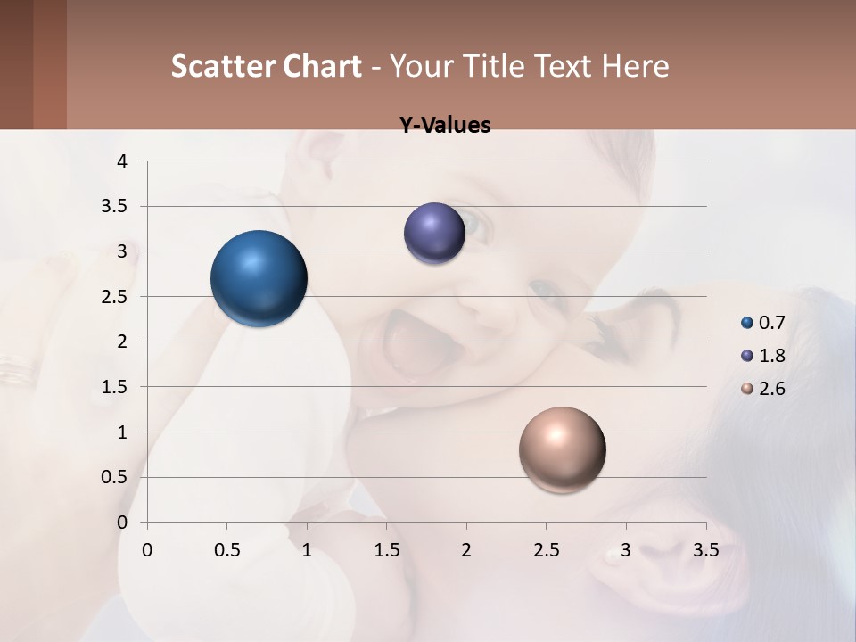 Child With Mom PowerPoint Template