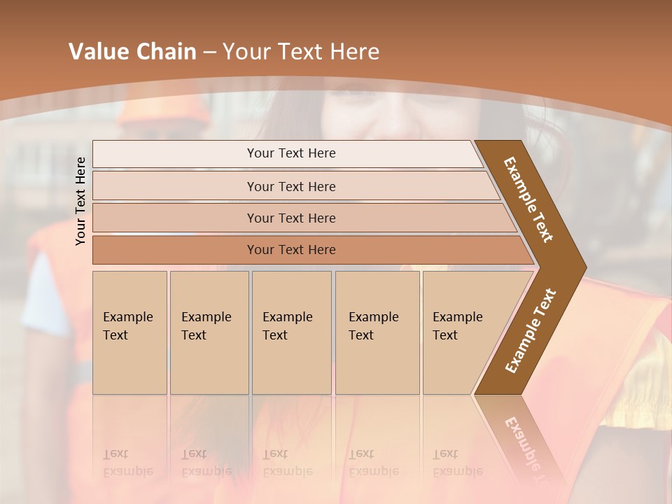 Workers In Vests PowerPoint Template