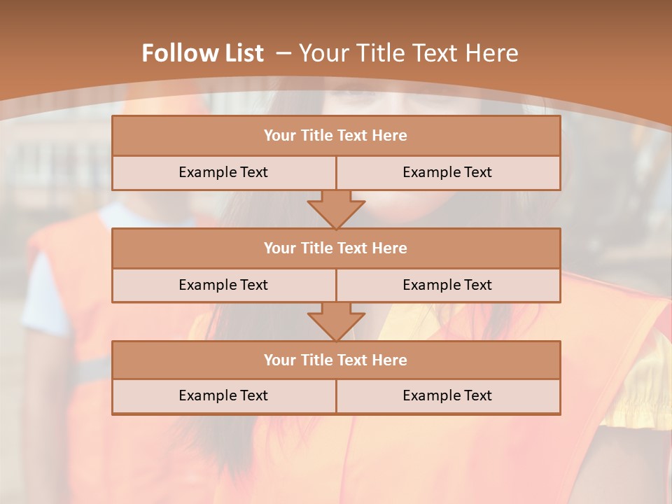 Workers In Vests PowerPoint Template