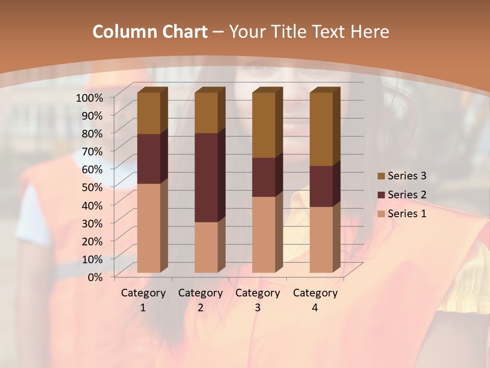 Workers In Vests PowerPoint Template