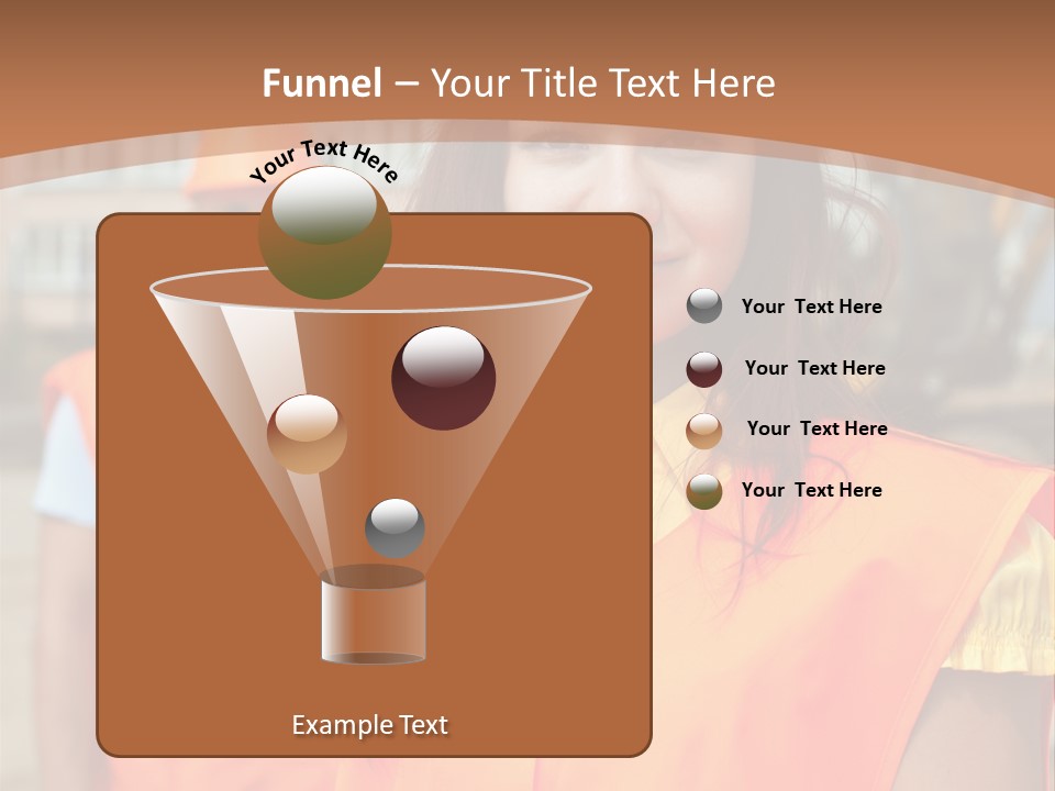 Workers In Vests PowerPoint Template