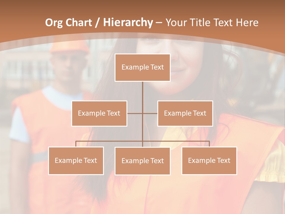 Workers In Vests PowerPoint Template