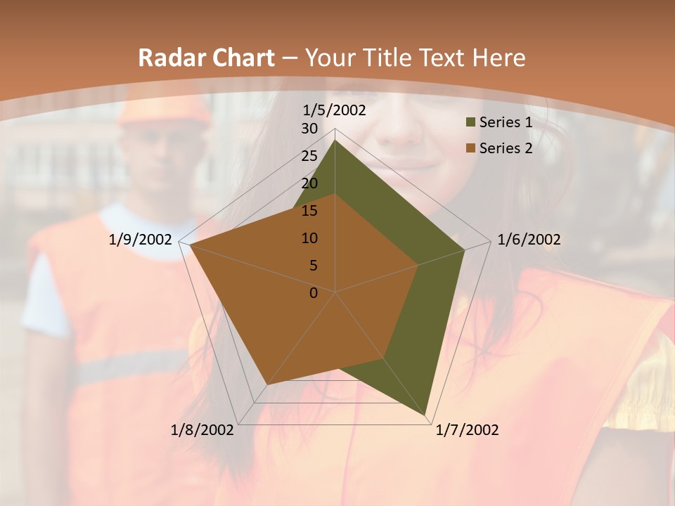 Workers In Vests PowerPoint Template