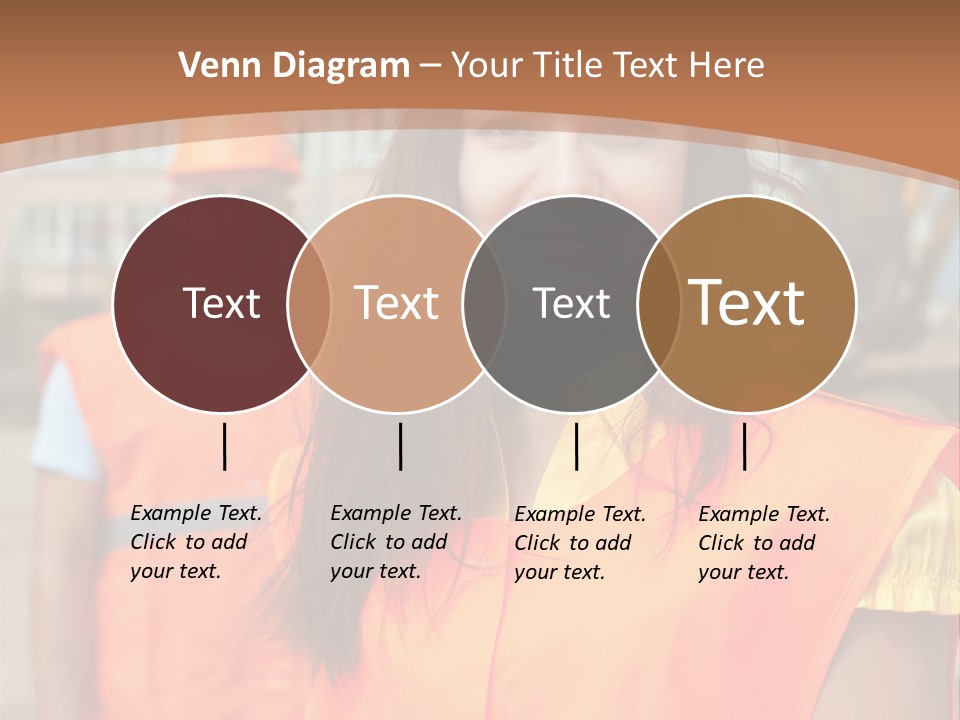 Workers In Vests PowerPoint Template