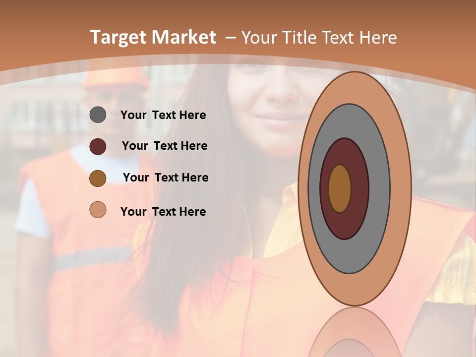 Workers In Vests PowerPoint Template