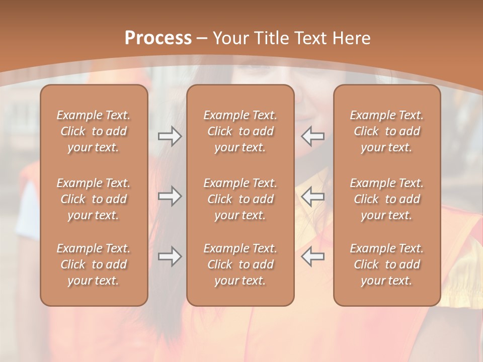 Workers In Vests PowerPoint Template