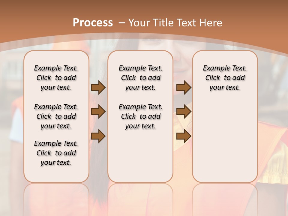 Workers In Vests PowerPoint Template
