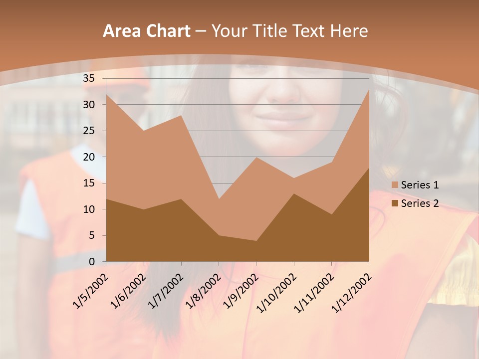 Workers In Vests PowerPoint Template