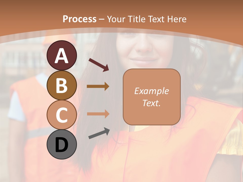 Workers In Vests PowerPoint Template