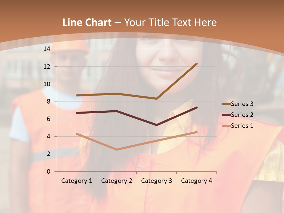 Workers In Vests PowerPoint Template