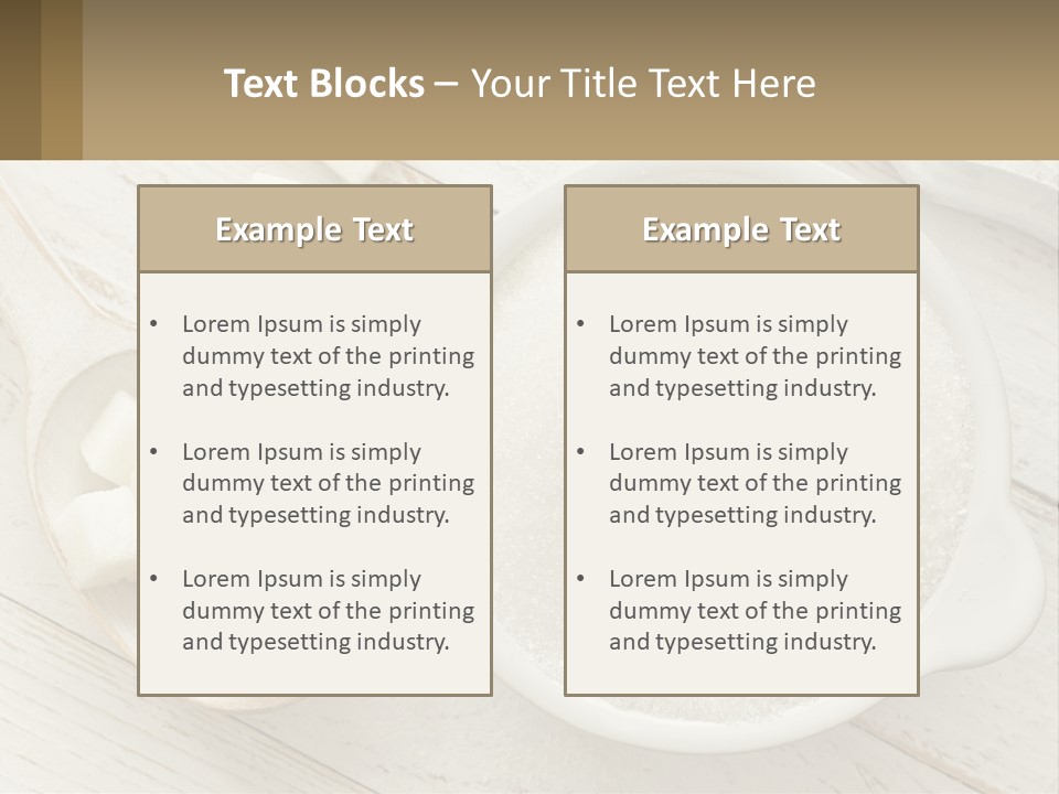 Sugar PowerPoint Template